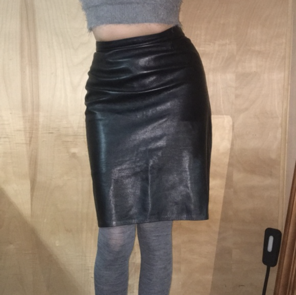 Vintage Leather Skirts